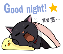 BLACK CAT sticker #614453