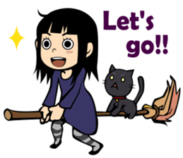 BLACK CAT sticker #614472