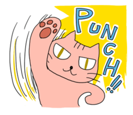 pink & yellow sticker #614646