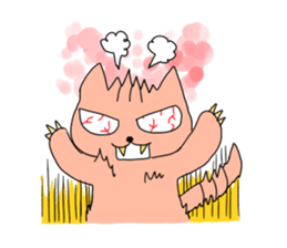 pink & yellow sticker #614664