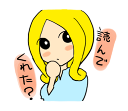 pink & yellow sticker #614672