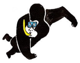 Gorilla Gossan sticker #614978