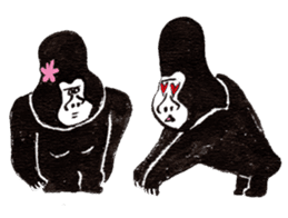 Gorilla Gossan sticker #614982