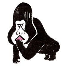 Gorilla Gossan sticker #614997