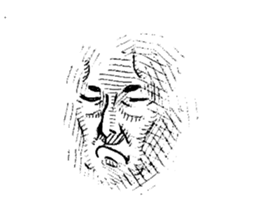 Flat face sticker #615486