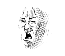 Flat face sticker #615493