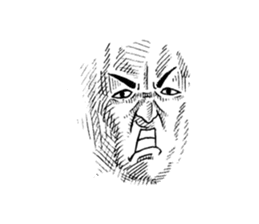 Flat face sticker #615497