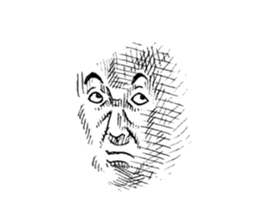 Flat face sticker #615500