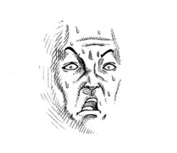 Flat face sticker #615502