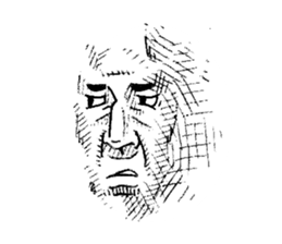 Flat face sticker #615519