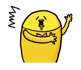 a calm chicken sticker #615818