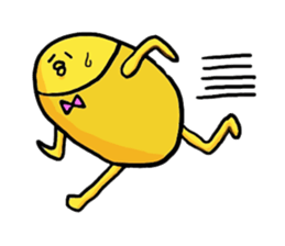 a calm chicken sticker #615823