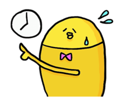 a calm chicken sticker #615824