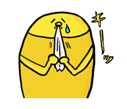 a calm chicken sticker #615828