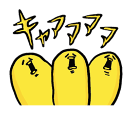 a calm chicken sticker #615830