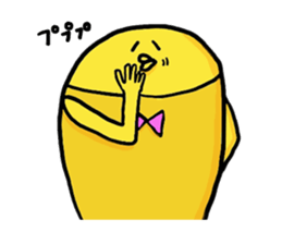 a calm chicken sticker #615835