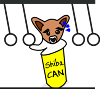 Shiba CAN & Tora CAN 2nd (Eng) sticker #615971