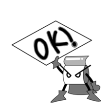 PAPERMAN sticker #616042