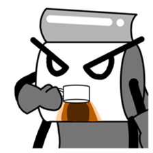 PAPERMAN sticker #616061