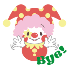 Clown circus sticker #616126