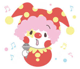 Clown circus sticker #616146