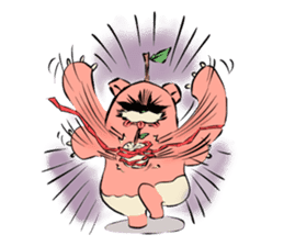 Mixing fruits sticker #616723