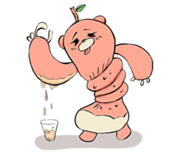 Mixing fruits sticker #616728