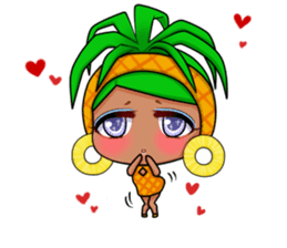 Mixing fruits sticker #616754