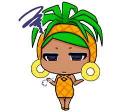 Mixing fruits sticker #616756