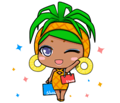 Mixing fruits sticker #616757