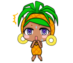 Mixing fruits sticker #616760