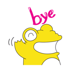 J the Crocodile sticker #616807