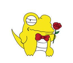 J the Crocodile sticker #616812