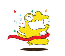 J the Crocodile sticker #616839