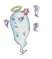 Graffiti ghost sticker #616849