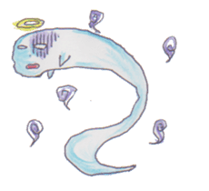 Graffiti ghost sticker #616856