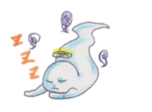 Graffiti ghost sticker #616859