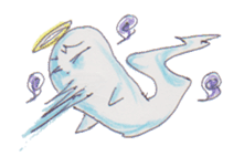 Graffiti ghost sticker #616860