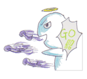 Graffiti ghost sticker #616861