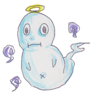 Graffiti ghost sticker #616871