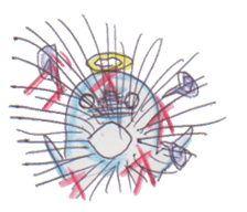 Graffiti ghost sticker #616873