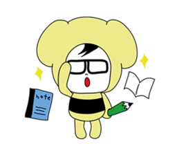 couplehoneybeepanda sticker #616899