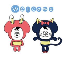 couplehoneybeepanda sticker #616914