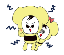 couplehoneybeepanda sticker #616919