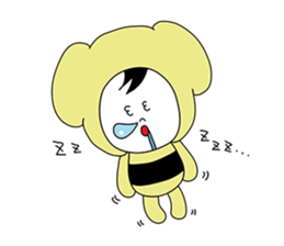 couplehoneybeepanda sticker #616920