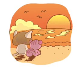 kineko sticker #617070