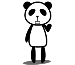 Panda with a chuck sticker #617403
