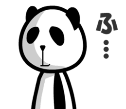 Panda with a chuck sticker #617411