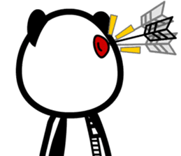 Panda with a chuck sticker #617413