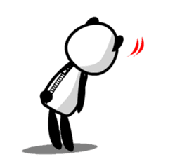 Panda with a chuck sticker #617418